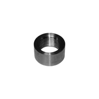 Stainless Oxygen Sensor Bung - 02 Sensor Bung Stainless Steel. Flat. M18 x 1.50 Threads.