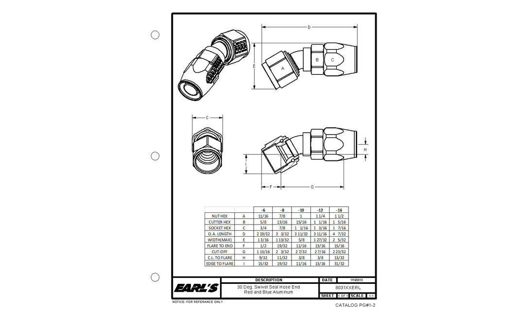 Earl's 803110ERL image 2
