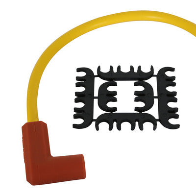 Custom Wire Set - 2000-2017 Softail - w/ carb or FI - 8MM - Yellow