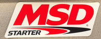 Decal, Contingency, MSD DF Starter, 9"x3 - MSD Decal STARTER