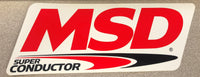 Decal, Contingency, Super Conductor Wire - MSD Decal SUPER CONDUCTOR
