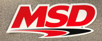 Decal, MSD Logo, 5.5"x2.1" - MSD Decal