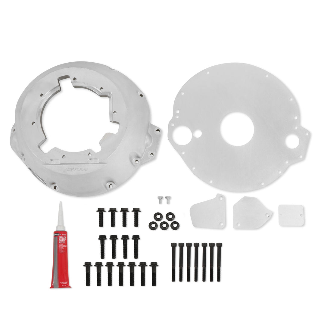 GEN3 HEMI 4L80E BELLHOUSING - Lakewood Bellhousing Kit - Mopar - Gen III Hemi to 4L80E/85E