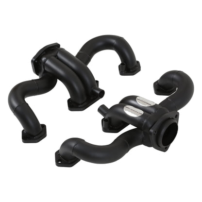 Hooker Super Competition Shorty Headers - Painted - Photo - out of package Angle