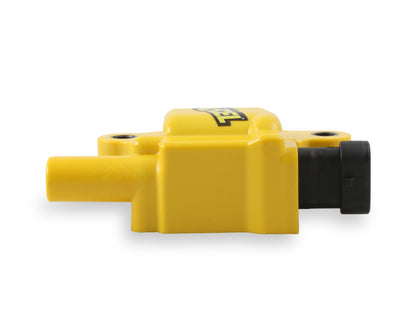 ACCEL Ignition Coil - SuperCoil GM LS2/LS3/LS7 engines, yellow, Individual - Photo - out of package Angle