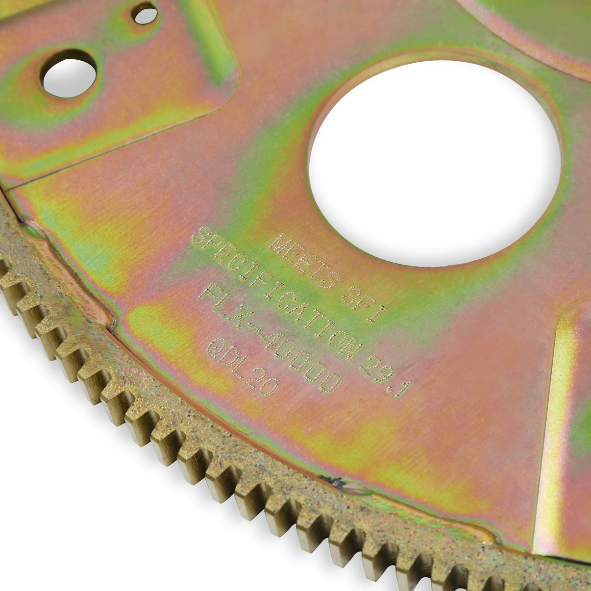 Hays Steel SFI Certified Flexplate - Small Block Chevrolet - Photo - out of package Bottom