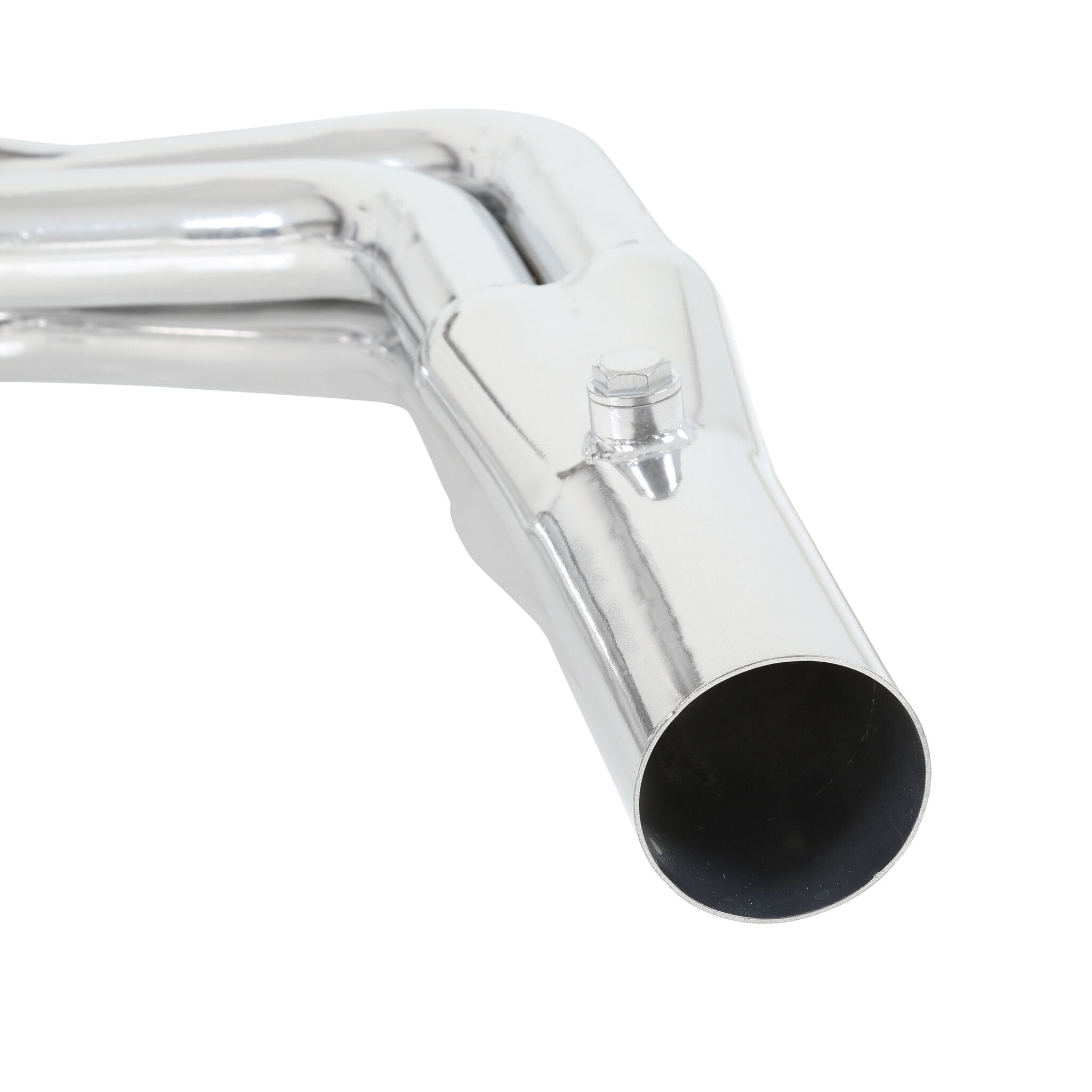 Hooker Super Competition Long Tube Headers - Ceramic Coated - Photo - Close Up Angle