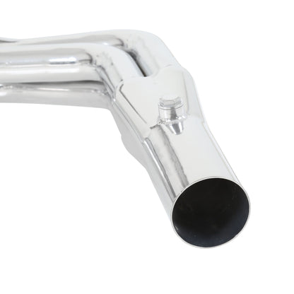 Hooker Super Competition Long Tube Headers - Ceramic Coated - Photo - Close Up Angle