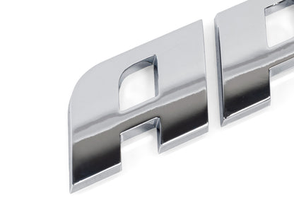 APR BADGE, CHROME - APR Badge - Polished Silver