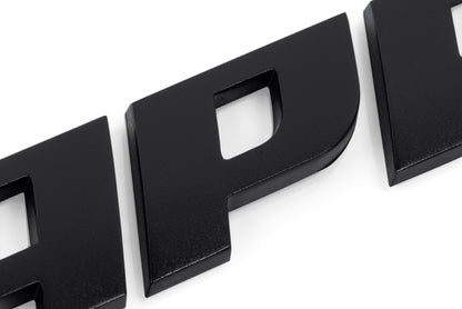 APR BADGE, MATTE BLACK - APR Badge - Satin Black