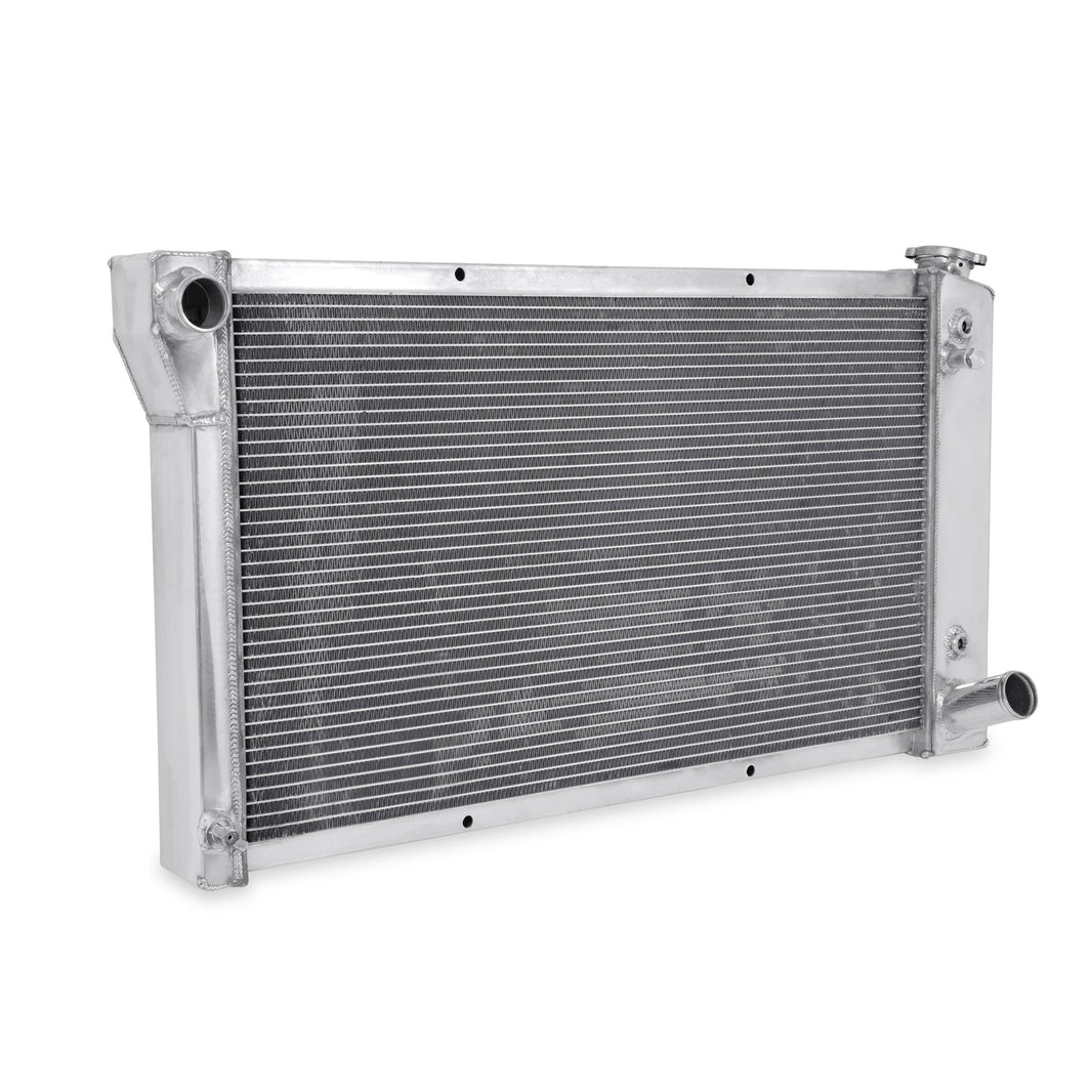 67-72 CHVY ALUMINUM RADIATOR-AUTO-V8 - Brothers Trucks Aluminum Radiator - Auto - V8 - 4 Row