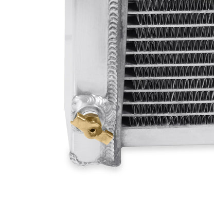 67-72 CHVY ALUMINUM RADIATOR-AUTO-V8 - Brothers Trucks Aluminum Radiator - Auto - V8 - 4 Row