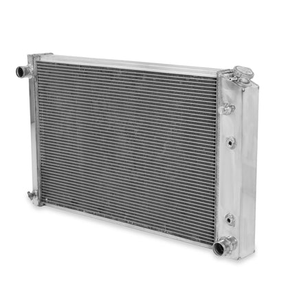 73-87 CHVY ALUMINUM RADIATOR-AUTO-V8 - Brothers Trucks Aluminum Radiator - Auto - V8 - 4 Row