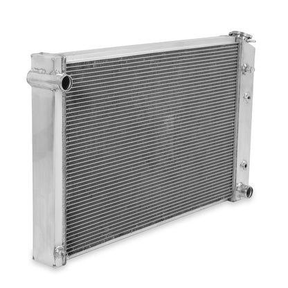 73-87 CHVY ALUMINUM RADIATOR-AUTO-V8 - Brothers Trucks Aluminum Radiator - Auto - V8 - 4 Row