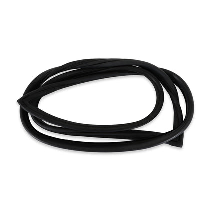 67-72 RR WINDOW W/STRIP DELUXE - Brothers Trucks Rear Window Weatherstrip