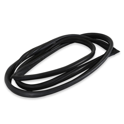 67-72 RR WINDOW W/STRIP DELUXE - Brothers Trucks Rear Window Weatherstrip