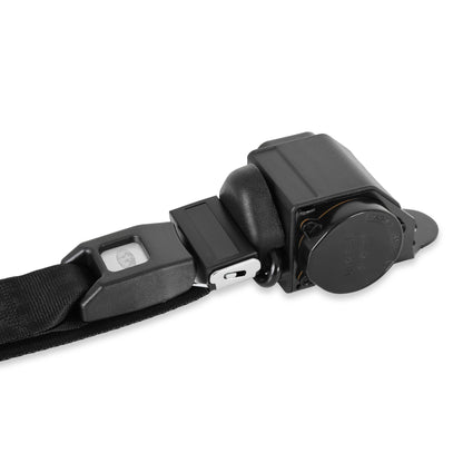 60-66 CHEVY/GMC TRUCK SEAT BELT KIT-3 PT - Brothers Trucks Seat Belt Kit - Black