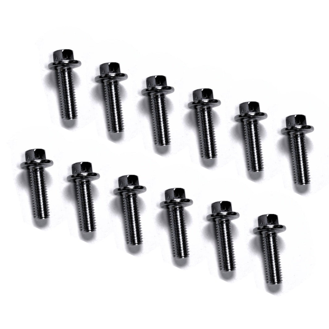 Stainless Steel Kooks Bolt Kit - LS Engine Stainless Header Bolt Kit