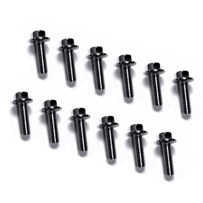 Stainless Steel Kooks Bolt Kit - LS Engine Stainless Header Bolt Kit