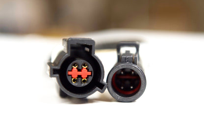 Faisceau d'extension pour sonde lambda Ford - Faisceau d'extension pour sonde lambda Ford 1) Faisceau d'extension de 30,5 cm (connecteur rond à 4 broches)