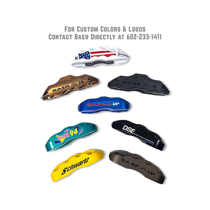 14" Ext+ Brake Sys Frt Slvr 03-07 350Z - Baer Brakes 14" Extreme+ Front Brake Kit - Silver