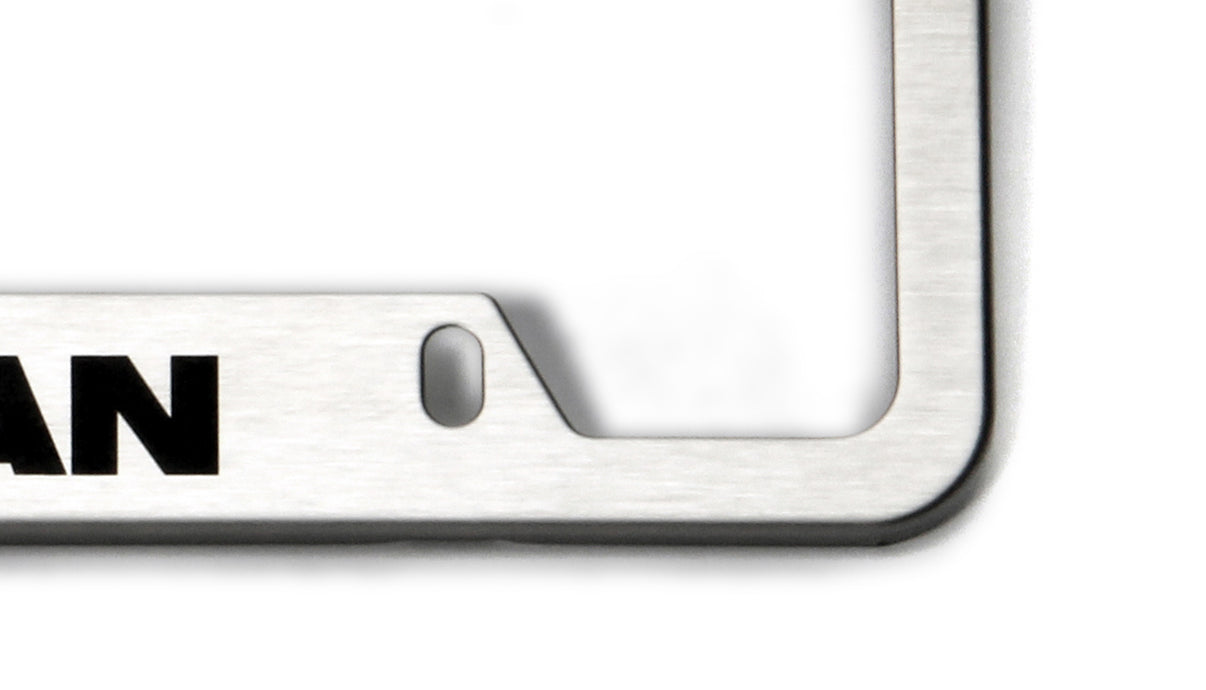 Dinan License Plate Frame - Photo - out of package Left