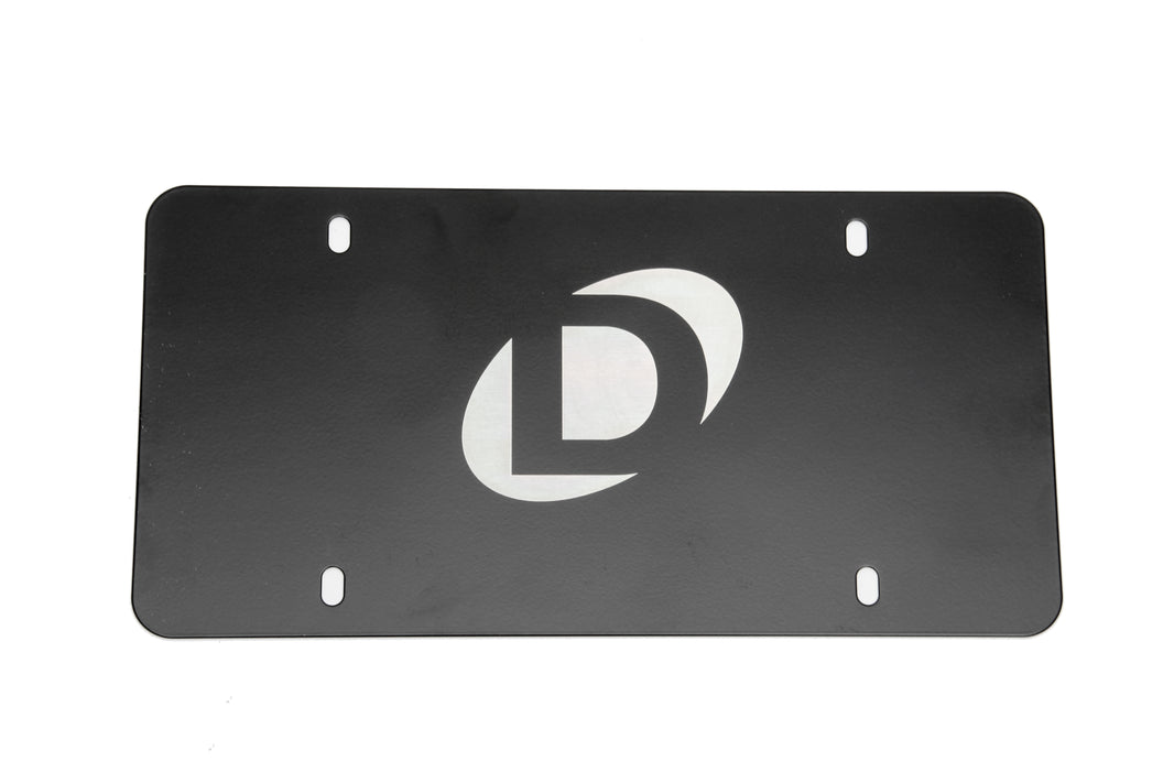 Dinan Marque Plate - Black - Photo - Primary Front