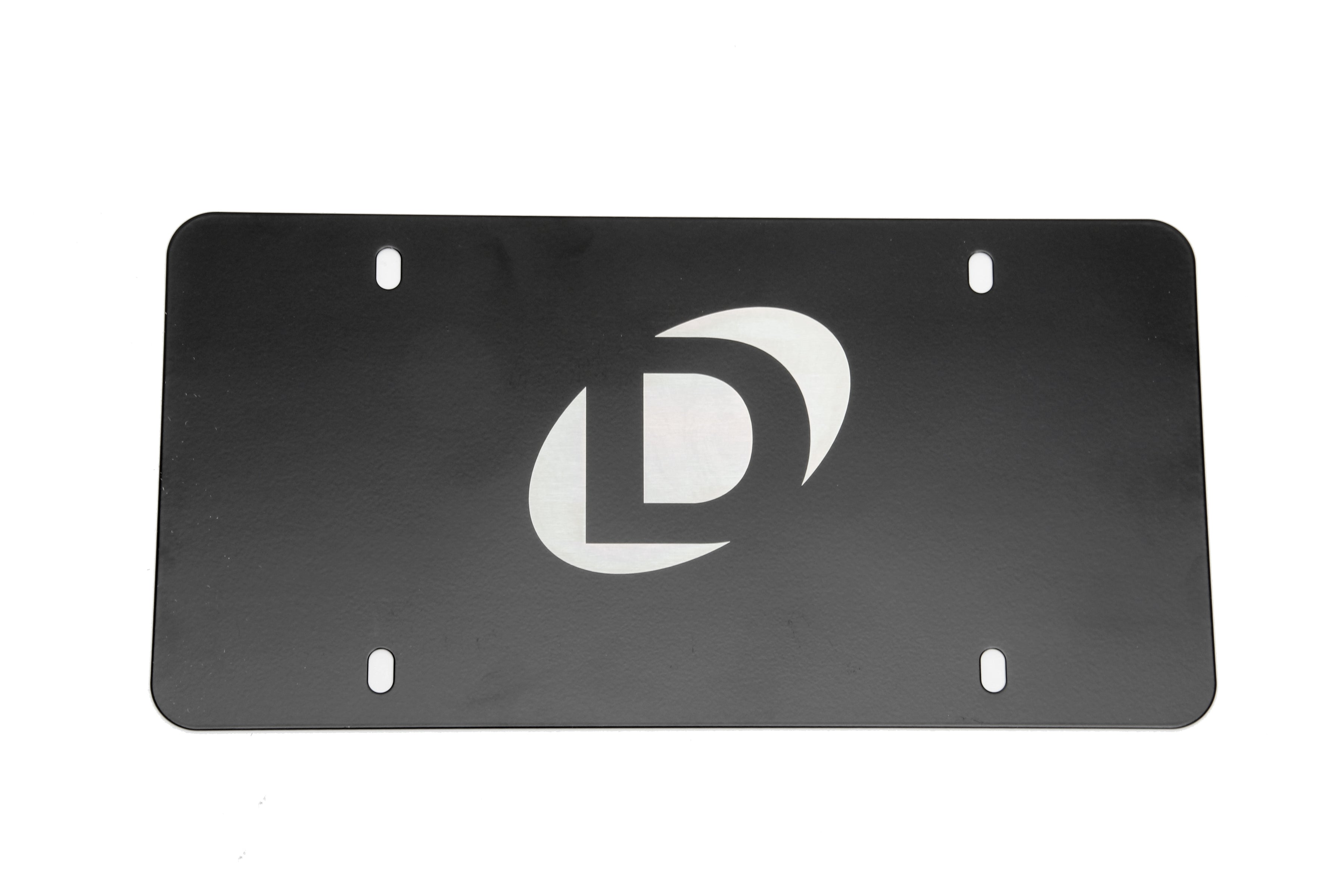 Dinan Marque Plate - Black - Photo - Primary Front