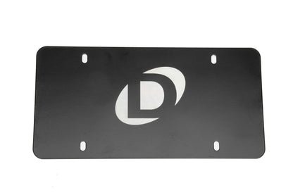 Dinan Marque Plate - Black - Photo - Primary Front