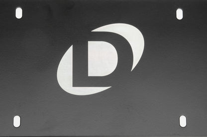 Dinan Marque Plate - Black - Photo - out of package Right