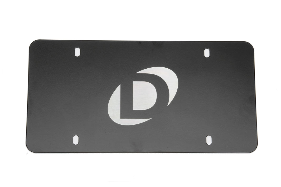 Dinan Marque Plate - Black - Photo - Primary Front