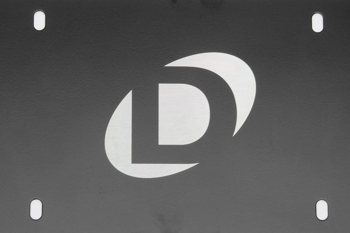 Dinan Marque Plate - Black - Photo - out of package Right