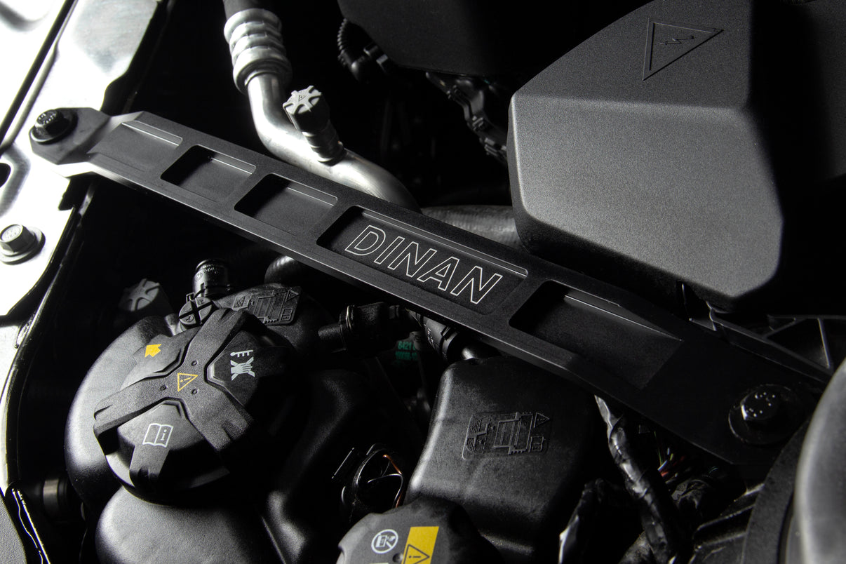 Dinan Strut Tower Braces - 2019-2026 BMW 230i/330i/M240i/M340i - Photo - out of package Top