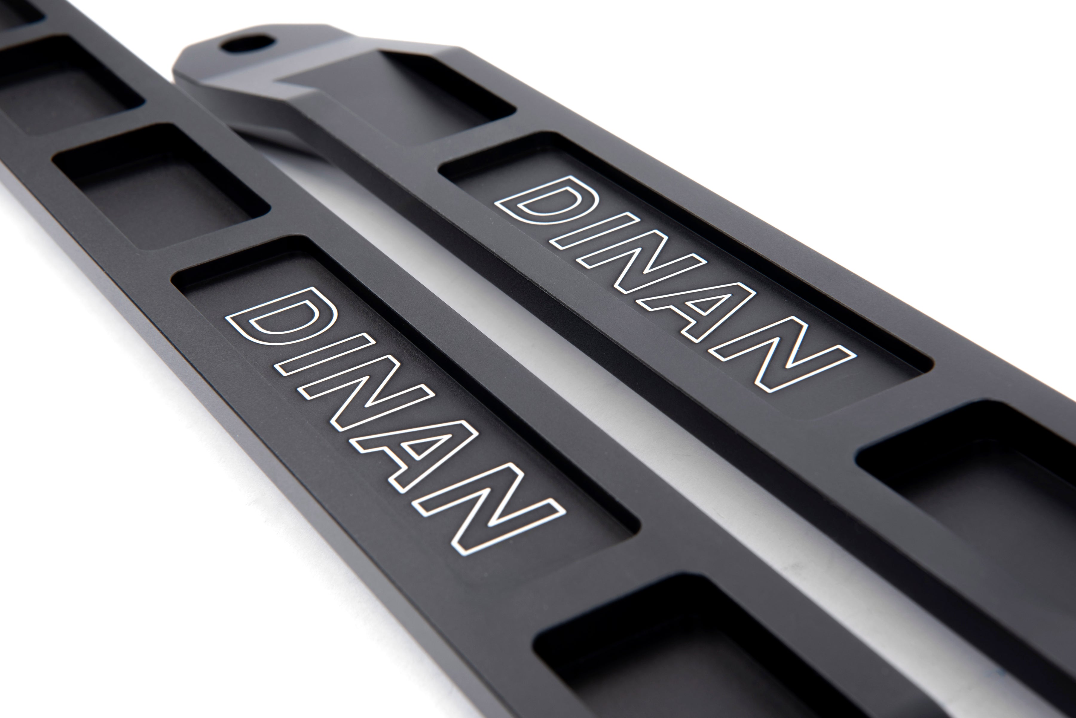Dinan Strut Tower Braces - 2019-2026 BMW 230i/330i/M240i/M340i - Photo - out of package Angle