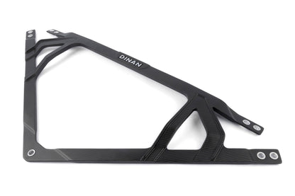Dinan Matte Carbon Fiber Strut Tower Brace - 2021-2026 BMW M2/M3/M4 - Photo - out of package Side