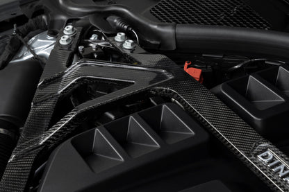 Dinan Gloss Carbon Fiber Strut Tower Brace - 2021-2026 BMW M2/M3/M4 - Photo - out of package Side