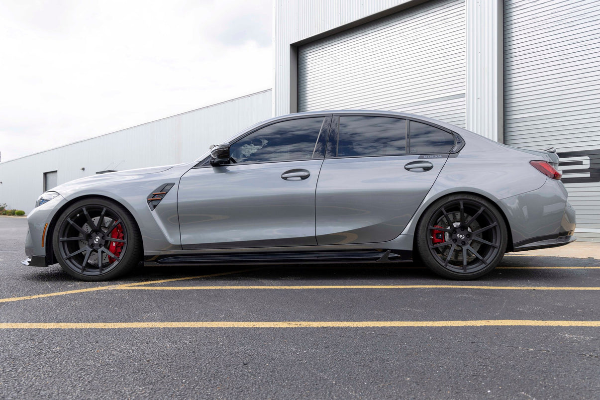 Dinan High Performance Adjustable Coil-Over Suspension - 2021-2026 BMW M3/M4 - Photo - out of package Left