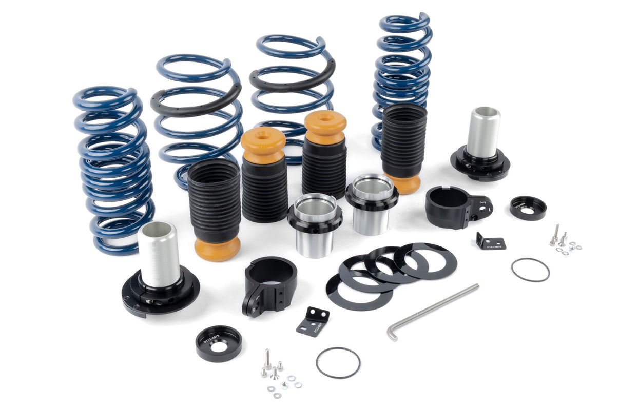 Dinan High Performance Adjustable Coil-Over Suspension System - 2023-2026 BMW M2 - Photo - out of package Bottom