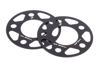 Dinan Spacers; 5x112 - 66.5mm CB - 2mm Thick - Photo - Primary Front