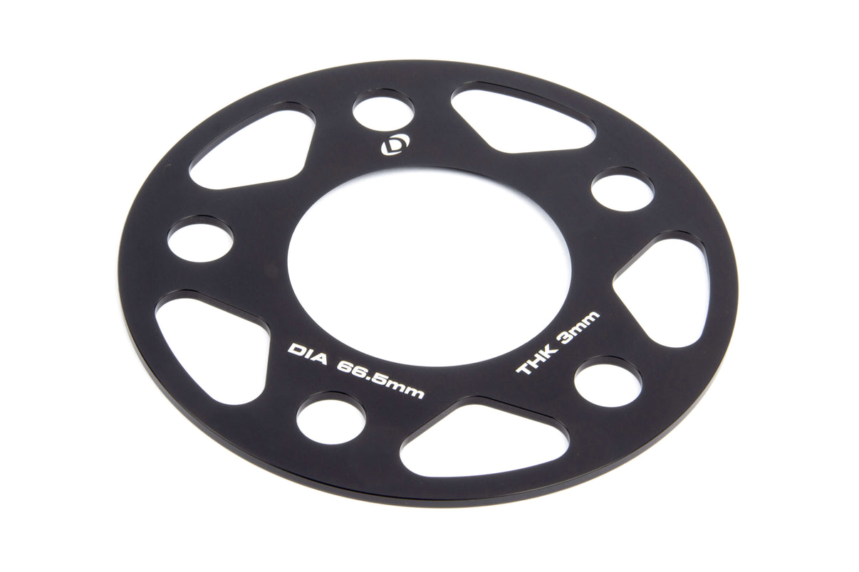 Dinan Spacers; 5x112 - 66.5mm CB - 3mm Thick - Photo - out of package Right