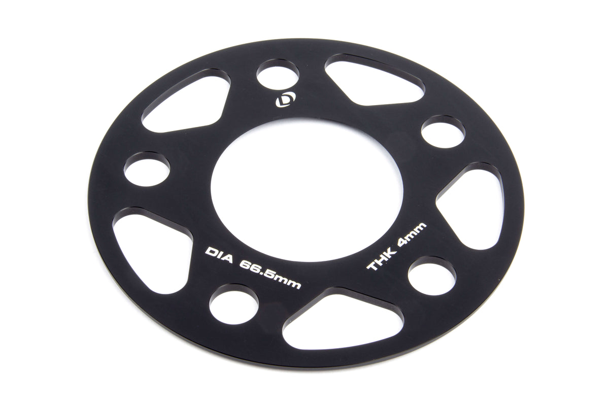 Dinan Spacers; 5x112 - 66.5mm CB - 4mm Thick - Photo - out of package Right