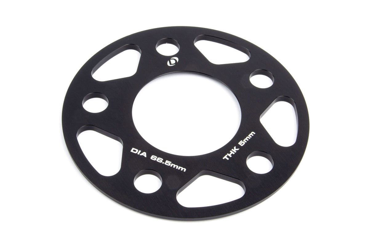 Dinan Spacers; 5x112 - 66.5mm CB - 5mm Thick - Photo - out of package Right