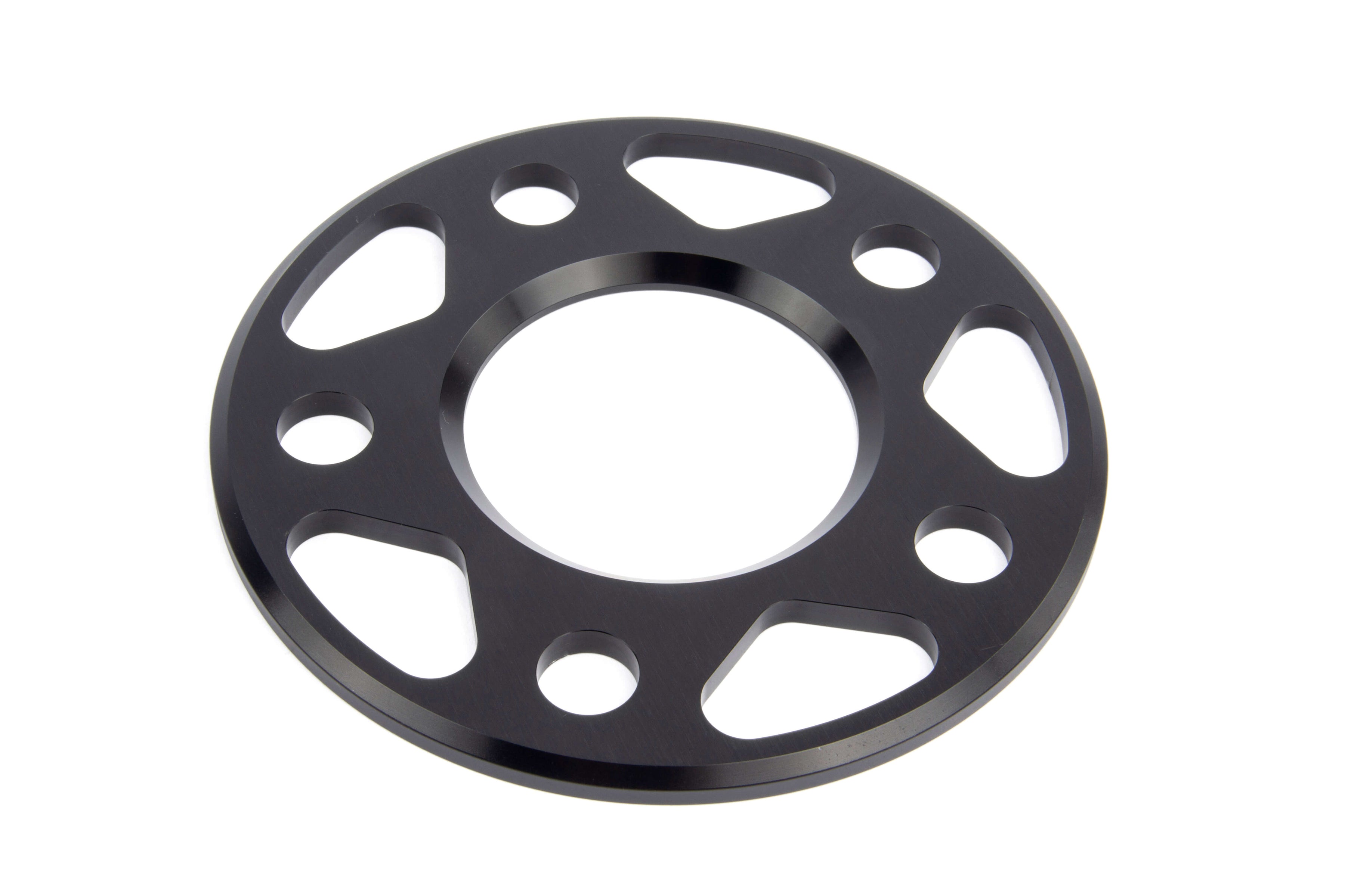 Dinan Spacers; 5x112 - 66.5mm CB - 6mm Thick - Photo - out of package Left