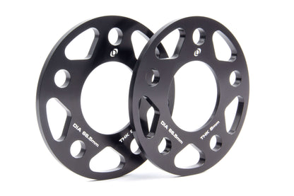 Dinan Spacers; 5x112 - 66.5mm CB - 8mm Thick - Photo - Primary Front