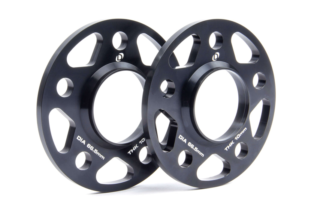Dinan Spacers; 5x112 - 66.5mm CB - 10mm Thick - Photo - Primary Front