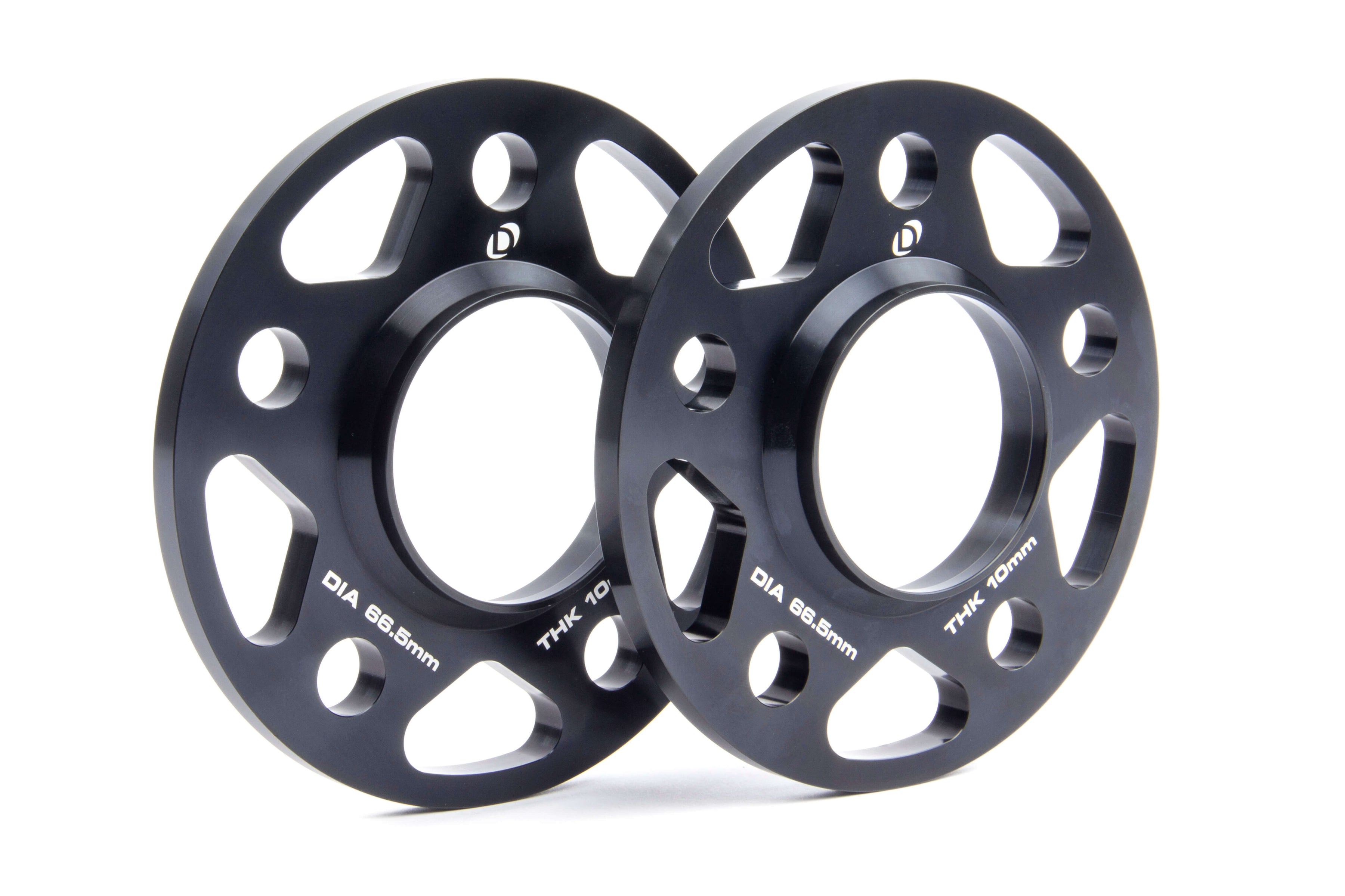 Dinan Spacers; 5x112 - 66.5mm CB - 10mm Thick - Photo - Primary Front