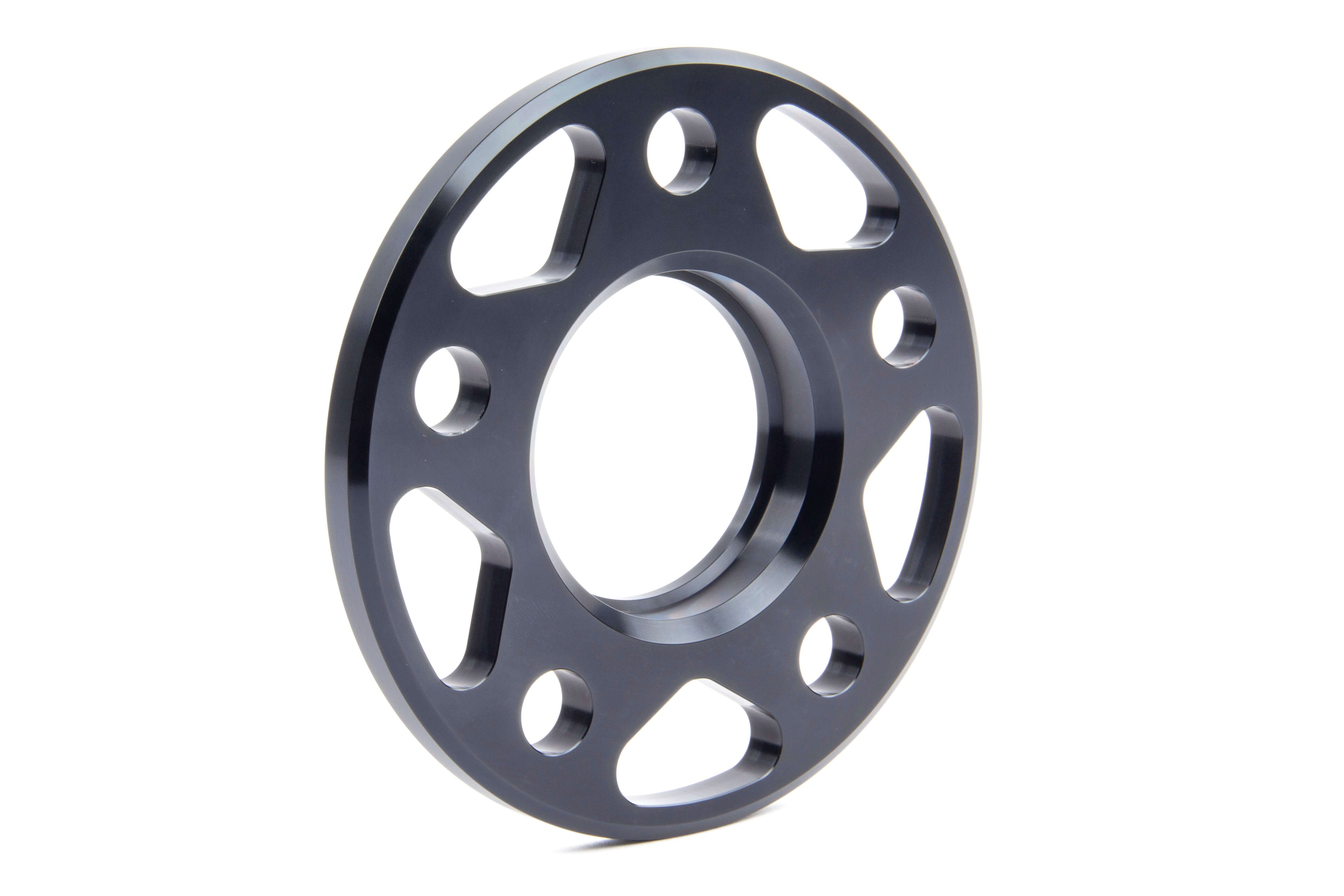 Dinan Spacers; 5x112 - 66.5mm CB - 10mm Thick - Photo - out of package Left