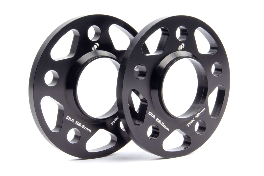Dinan Spacers, 5x112 - 66.5mm CB - 12mm Thick - Photo - Primary Front