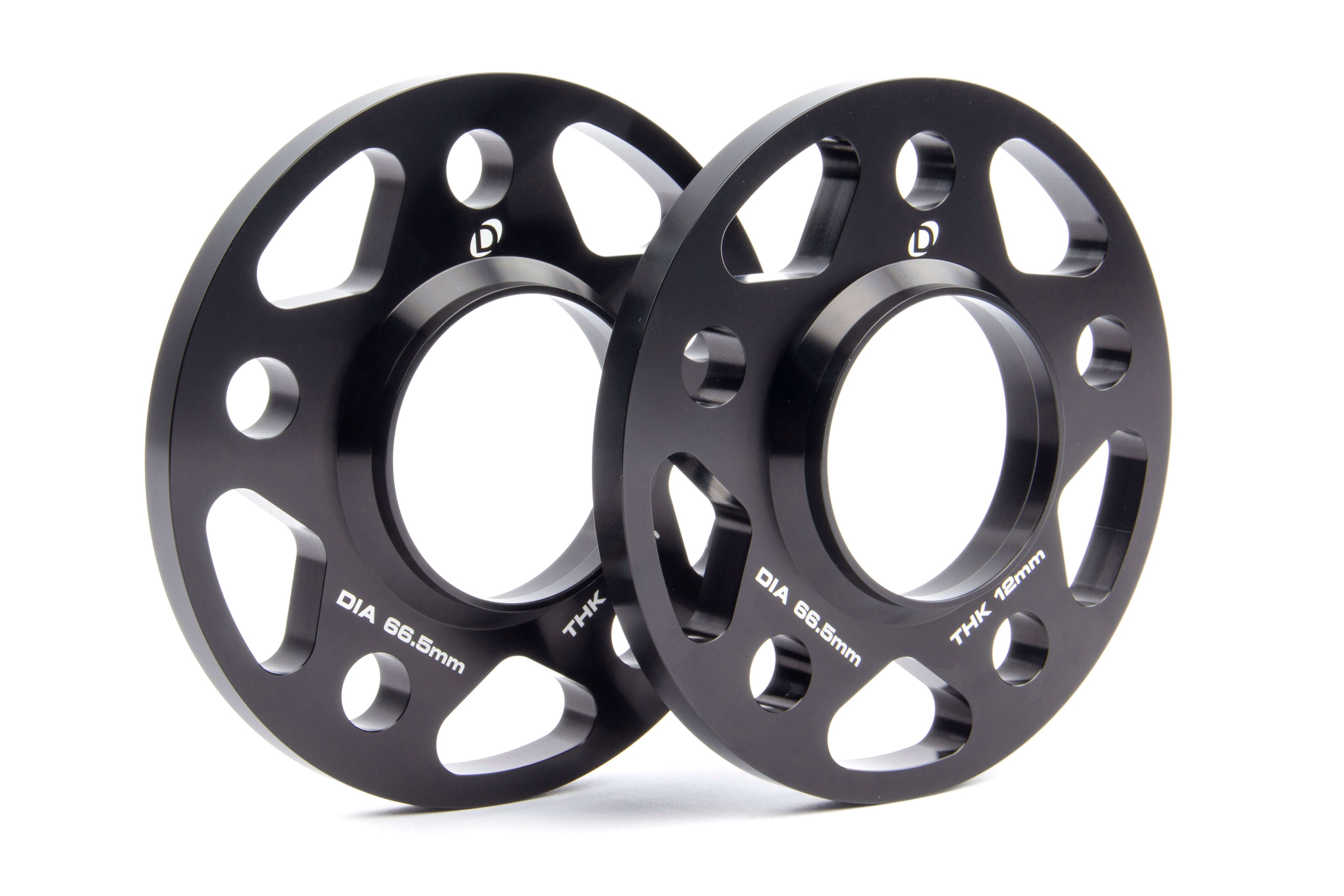 Dinan Spacers, 5x112 - 66.5mm CB - 12mm Thick - Photo - Primary Front