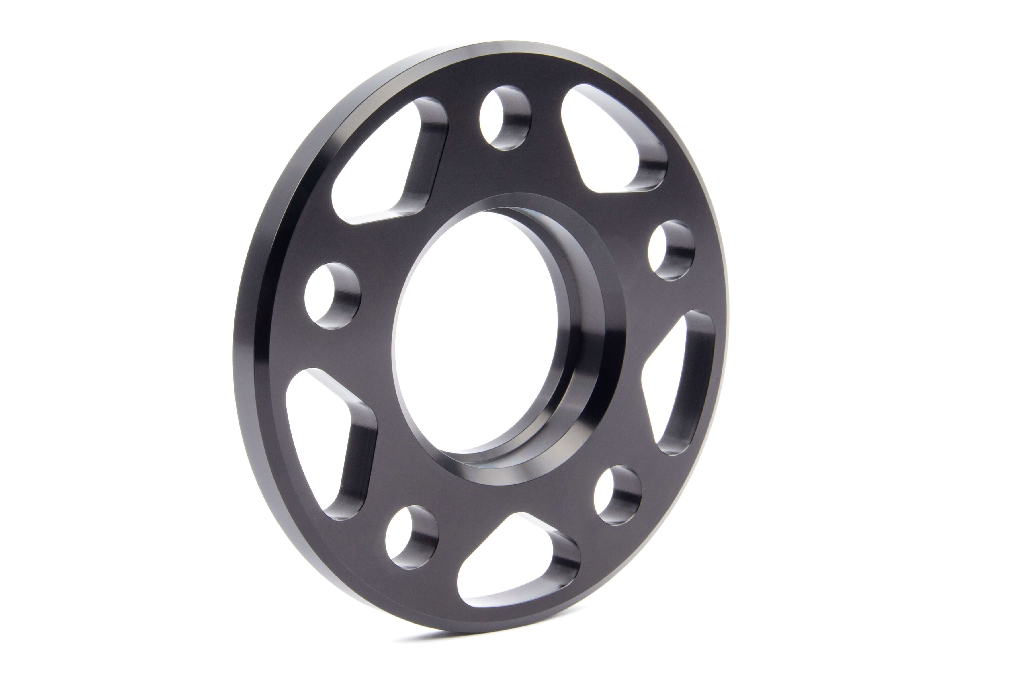 Dinan Spacers, 5x112 - 66.5mm CB - 12mm Thick - Photo - out of package Left